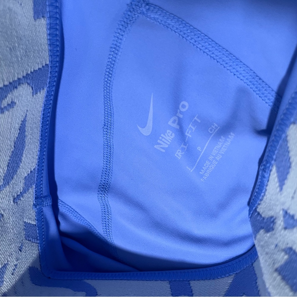 Nike Pro Blue Legging - Picture 4 of 4
